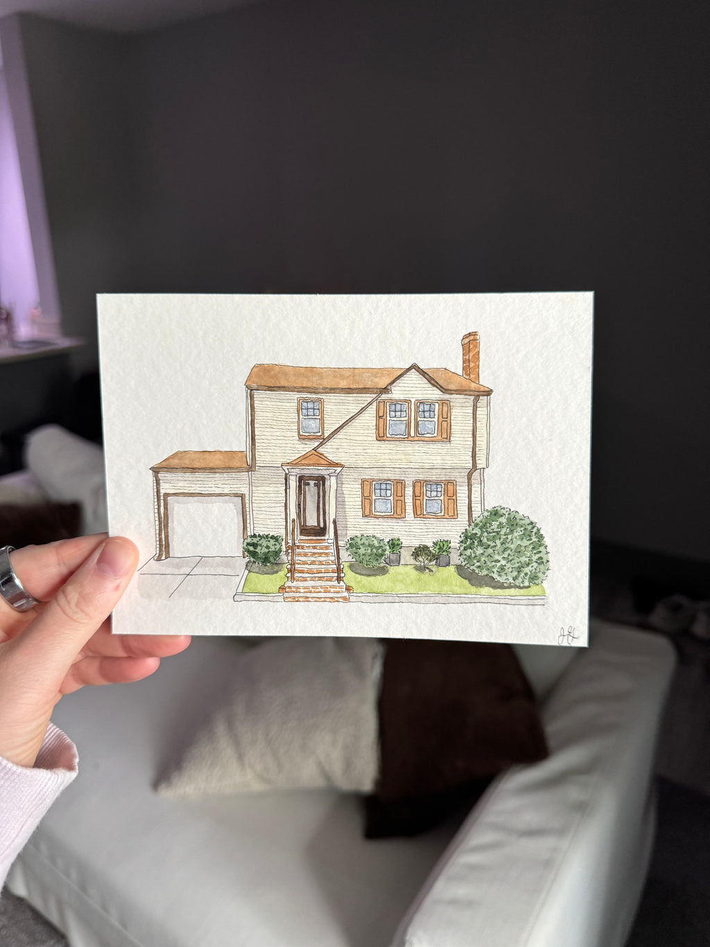 Custom House Portrait
