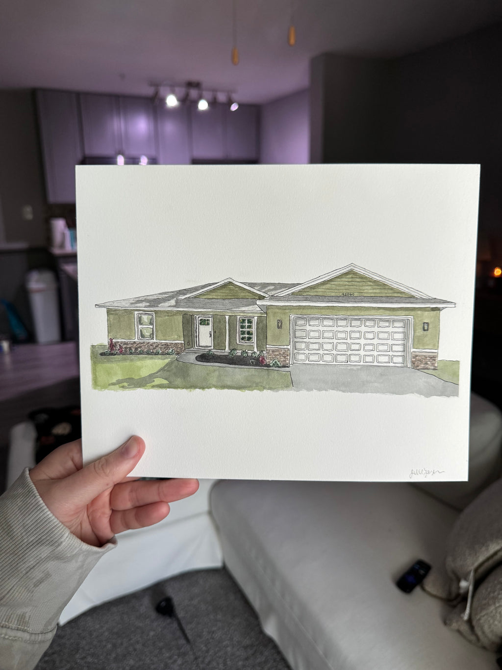 Custom House Portrait